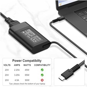 Original Spec 65W USB-C <b>Adapter</b> For HP, 19.5V 3.33A, Plug And Play Multi Country Wall Plug - Product Image 6