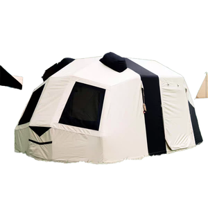 Không Khí Cắm Trại Cắm Trại Ngoài Trời Inflatable Ngoài Trời Sử Dụng Không Gian Lớn Cho 8 Người Nhà Máy Giá Nhà Sản Xuất Bán Hàng Trực Tiếp - Product Image 2