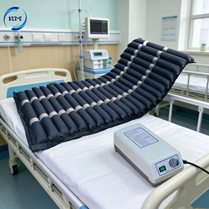 Matelas anti-escarres professionnel pour <span class=keywords><strong>hôpital</strong></span> avec pompe à pression alternée légère et portable pour les soins à domicile - Product Image 2