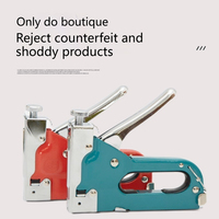Ensemble de cloueuse Deli 3 en 1 avec décloueuse, réglage manuel, agrafeuse pour le bois, la tapisserie d'ameublement, outils de menuiserie, bricolage à domicile