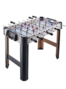 Table de baby-foot standard 33 pouces en MDF E1 avec 8 tiges en acier inoxydable, jouet de sport d'intérieur pour usage domestique EN71/ASTM - Grande Vente - Product Image 6