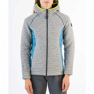 Felpa con cerniera di alta qualità da donna PRESOLANA felpa con Logo personalizzato foderato per abbigliamento lungo autunno/inverno con Design leggero - Product Image 2