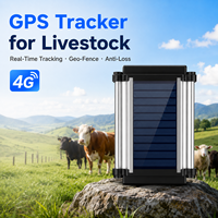 Traceur GPS portable étanche IP67 pour bétail avec historique de navigation, compatible Android et PC, pour la ferme
