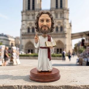 Statuette in Resina Personalizzate per Creare Artigianato in Resina e Ornamenti Cristiani Divini, Regalo Personalizzato Bobblehead in Resina - Product Image 1