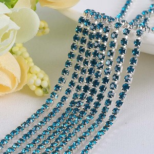 Bán buôn Rhinestone TRIM quần áo may mặc phụ kiện tinh thần Hàn Claw pha lê TRIM Glass Rhinestones chain cho DIY - Product Image 5