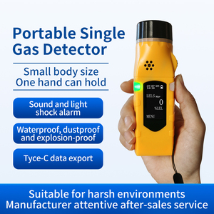 일산화탄소 또는 H2S 황화수소 가스용 단일 가스 감지기 휴대용 가스 분석기 미터 - Product Image 3