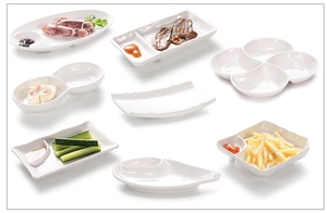 Appetizer Snack <strong>Plates</strong> <strong>Rectangular</strong> <strong>Plastic</strong> <strong>Serving</strong> Platters for Dessert, Sushi, Salad , Charcuterie, Catering - Product Image 5