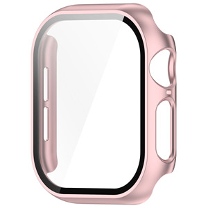 PC dur transparent avec protecteur d'écran en verre trempé étui de montre anti-rayures à couverture mince pour <span class=keywords><strong>apple</strong></span> <span class=keywords><strong>Watch</strong></span> 11 10 42mm 46mm - Product Image 6