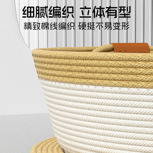 Summer rattan cat <b>bed</b>, suitable for all seasons, new style of rattan cat sleeping <b>bed</b> for cats in summer. - Product Image 3
