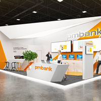 Solution clé en main MEGA : Stand d'exposition modulaire moderne et tendance pour événements et pop-up stores