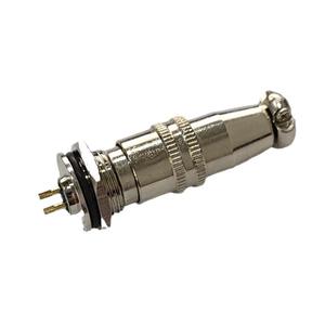 Conector de Aviación de Enchufe y Tomacorriente con Bloqueo Automático Push-Pull XS8XS10, Contacto de Aleación de Zinc y Cobre, Conexión Rápida, Chapado en Oro - Product Image 1