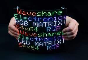 Светодиодная матричная панель AI Smartlink 64x32 2048 RGB, полноцветная, шаг пикселя 4 мм, P4, для отображения текста/цветных изображений/анимации - Product Image 4