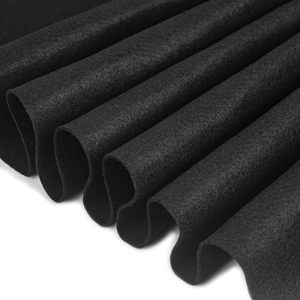 3mm Dickes Schwarzes Graues Recyceltes <span class=keywords><strong>Material</strong></span> Nadel-RPET-Filz Vliesfilz Polyesterfilz Rollenfilzstoff - Product Image 2