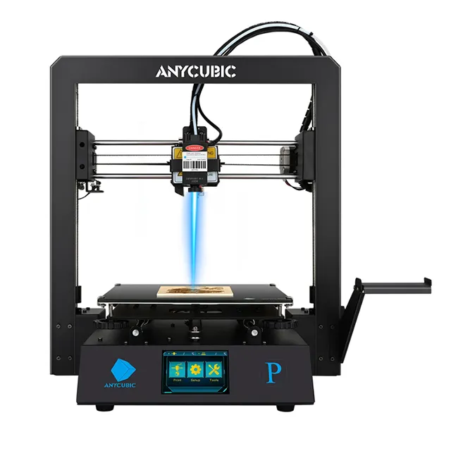 Anycubic Mega Pro Dropshipping 3D 프린터 이동식 듀얼 압출기 FDM 및 레이저 3D 프린터