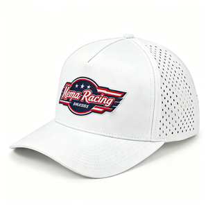 Gorra Estilo Americano Transpirable e Impermeable con Cierre de Hebilla Metálica, Ropa Estructurada Estampada para Negocios - Product Image 2