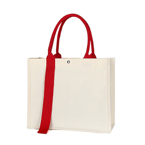 HTPmart sublimation sacs fourre-tout en toile très résistants blanc personnalisé <span class=keywords><strong>grand</strong></span> <span class=keywords><strong>sac</strong></span> de <span class=keywords><strong>plage</strong></span> en toile <span class=keywords><strong>sac</strong></span> fourre-tout <span class=keywords><strong>pour</strong></span> les femmes - Product Image 1