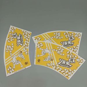 Vaso de Papel de Alta Calidad, Impermeable, de Pared Simple o Doble, con Recubrimiento de PE, para Hacer Vasos de Palomitas - Product Image 6