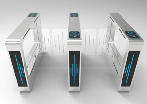RFID thẻ mã vạch & Nhận dạng khuôn mặt kiểm soát truy cập Swing rào cản tốc độ cổng <span class=keywords><strong>turnstile</strong></span> - Product Image 4