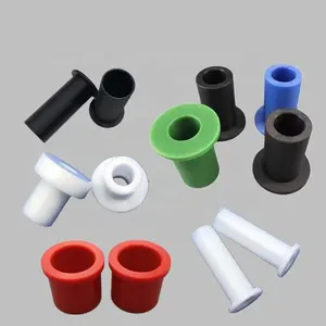 M16 nylon flange bushing POM PA66 Delrin sleeve bush washer plastic sleeves flange nylon bearing bush