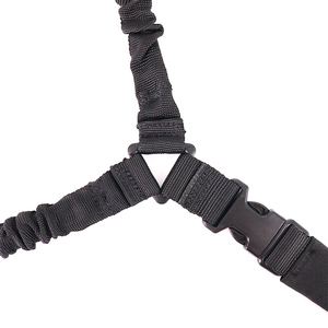 Sangle de ceinture en nylon élastique multifonctionnelle pour entraînement tactique en plein air, à point unique, pour sport de tir, à libération rapide, à porter en bretelle inclinée - Product Image 5