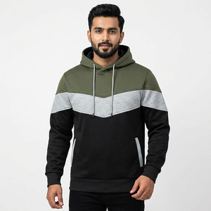 Sudaderas con Capucha de Algodón Premium para Hombre, Venta al por Mayor OEM, Sudaderas Extra Grandes, Proveedor de Sudaderas con Capucha de Estilo Urbano - Product Image 1