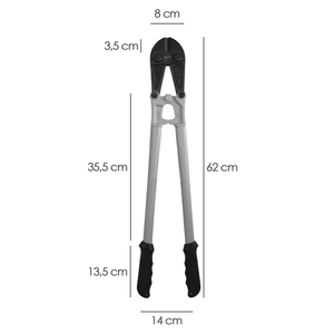 Taglierina per rivetti 600 mm / 24 pollici con lame in cromo vanadio - Product Image 2