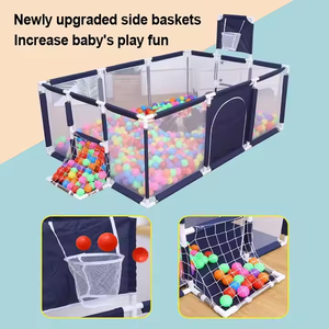 Corralito Portátil <span class=keywords><strong>para</strong></span> Bebés, Barrera Segura <span class=keywords><strong>para</strong></span> el Tiempo de Juego Infantil - Product Image 6