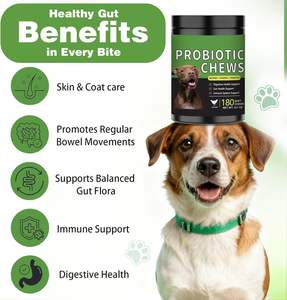 Probióticos para Perros con Prebióticos, Marca Privada OEM ODM, Promueve un Microbioma Intestinal Equilibrado, Refuerza la Salud Inmunológica, Masticables Blandos - Product Image 2