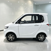Voiture électrique à basse vitesse à 4 roues, 2 portes, 4 places, véhicule électrique familial pour le transport des personnes âgées et des enfants