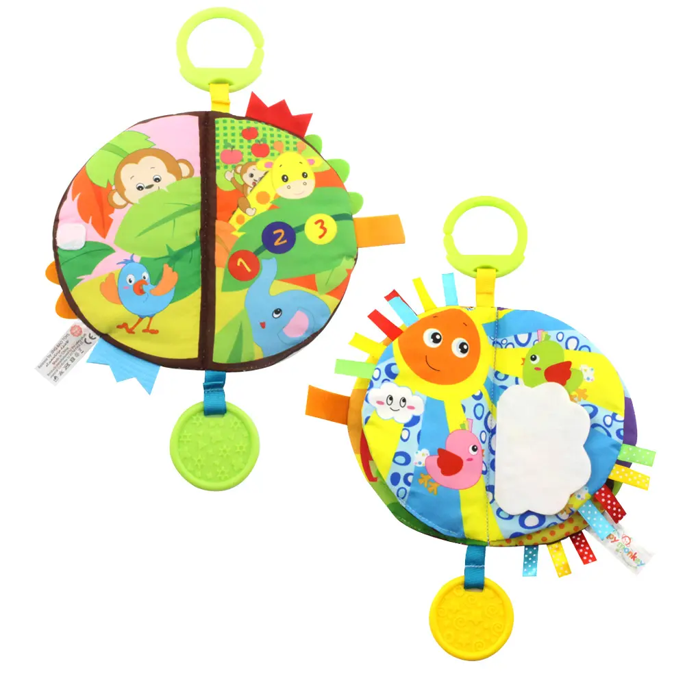 Songshan Brinquedos reciclados atacado dos desenhos animados do bebê brinquedo de inteligência macia livro de pano educacional para crianças crianças aprendendo