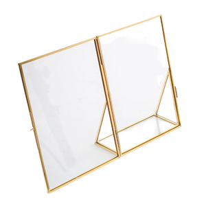 Espejo Cuadrado Mini de Vidrio al por Mayor 2025, Marco de Fotos de Metal para Decoración del Hogar, Artículo Decorativo Único para el Hogar - Product Image 4