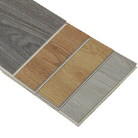 Revêtement de sol en plastique pvc imperméable à la texture du bois Dalle en vinyle Dalle Verrouillage par clic noyau rigide sol en vinyle SPC