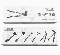 Marteau de percussion médical pour examen des nerfs, multifonctionnel, triangulaire, pour réflexes nerveux, classe II, garantie 1 an