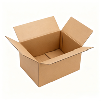 Boîte en carton ondulé épaissi, impression personnalisée pour l'expédition industrielle de matériel, vente en gros