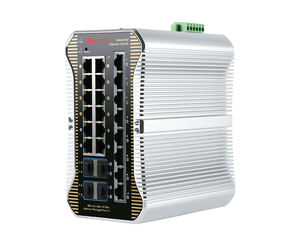 Commutateur Ethernet industriel géré L2 + avec 20 ports Gigabit <span class=keywords><strong>RJ45</strong></span> + 4 ports SFP + 10G - Product Image 2