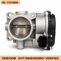 Boîtier de papillon électronique Wanray pour C30 S40 V50 S80 XC70, avant, en alliage d'aluminium 31216665 0280750598