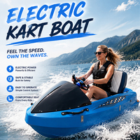 Meilleures ventes en Chine : Karting aquatique électrique, mini jet ski, bateau pour la course sur rivière et mer, à vendre