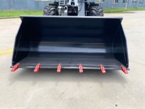 Diesel-powered 4x4 Telescopic ARM loader di động mạnh mẽ Cummins động cơ bánh xe mini loader xô file đính kèm lõi mang - Product Image 6