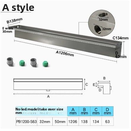PB1200-S63 (No iluminado)