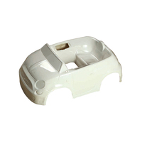 Jouets de voiture en gros à bas prix avec coques en plastique moulées sous vide en carton épais, coque de carrosserie personnalisable, couleur noire, marque JIABAO