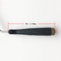 230mm personnalisé industriel et domestique sieste rouleau en fibre synthétique pinceau rouleaux de peinture avec support DIY OEM