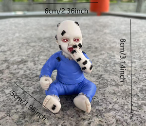 Figurines créatives en résine pour bébé Halloween Atmosphère terrifiante pour maison hantée Décorations pour la maison Produit artisanal transfrontalier - Product Image 2