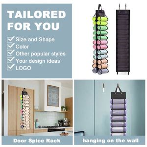 Organizador de ropa colgante de 24 rollos para leggings de yoga, camisetas, toallas y ropa interior, para armarios - Product Image 5