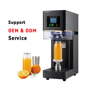 Machine de scellage automatique professionnelle industrielle pour canettes de boissons, jus, bière et soda - Product Image 1