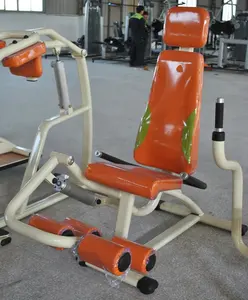 Peralatan Fitness Pelatihan Sirkuit Silinder Hidrolik Ekstensi Kaki Mesin Gym