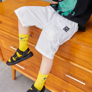 Shorts d'été 2026 pour garçons, style coréen décontracté, salopette pour bébés et enfants, <span class=keywords><strong>coupe</strong></span> droite - Product Image 3