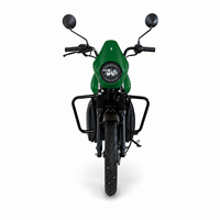 High Performance 72V Battery Powered E Motorbike 85Km/h Vintage Style Electric Motorcycle for Adults