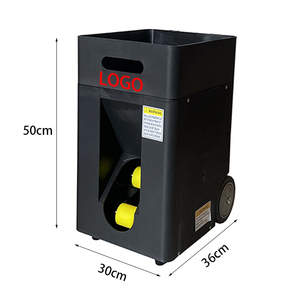 Máquina de entrenamiento con control remoto por aplicación, máquina lanzadora pequeña, sistema de retorno de pelotas de poliéster y red - Product Image 3