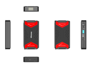 Mini Estación de Energía Portátil Inteligente de 59.2Wh con Panel <span class=keywords><strong>Solar</strong></span> de Iones de Litio y Función de Arranque de Emergencia, Compatible con Automóviles - Product Image 2