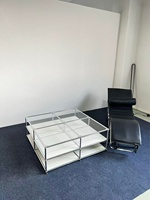 Kabinet Dapur Modular Stainless Steel Terbaru, Konstruksi Mudah Diatur Ulang, Aksesoris Display Kaca Temper, Perlengkapan Masak